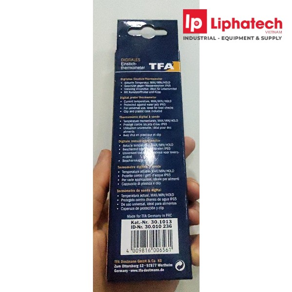 Bút đo nhiệt độ TFA AT-1005 phạm vi -40°C đến +200°C thương hiệu Đức chính hãng 6 Bút đo nhiệt độ TFA AT-1005 phạm vi -40°C đến +200°C thương hiệu Đức chính hãng - Ảnh 6
