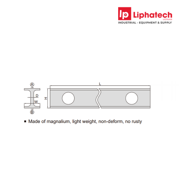 Thước cầu INSIZE 4180-1500 cạnh thẳng 1500mm mỏ dài 6 Thước cầu INSIZE 4180-1500 cạnh thẳng 1500mm