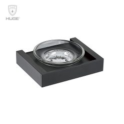 Khay đựng xà phòng màu đen Huge H-B1227B