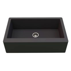 Chậu rửa bát đá nhân tạo Carysil REC1 màu đen