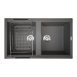 Chậu rửa bát đá Granite KONOX Phoenix 860 Grey