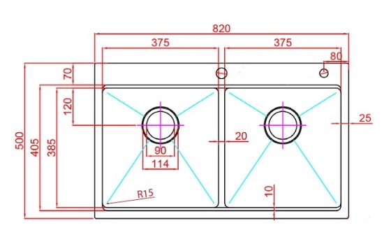 chau20rua20bat20paul20schmitt20pa8250-tld-bv-1 Chậu rửa bát 2 hố cân Paul Schmitt PA8250-TD (820x500x230mm) Chính Hãng 1