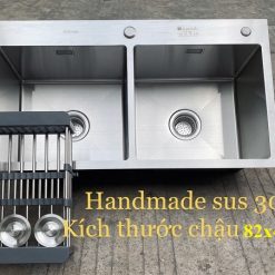 Chậu rửa bát 2 hố cân Kagol 8245C-2