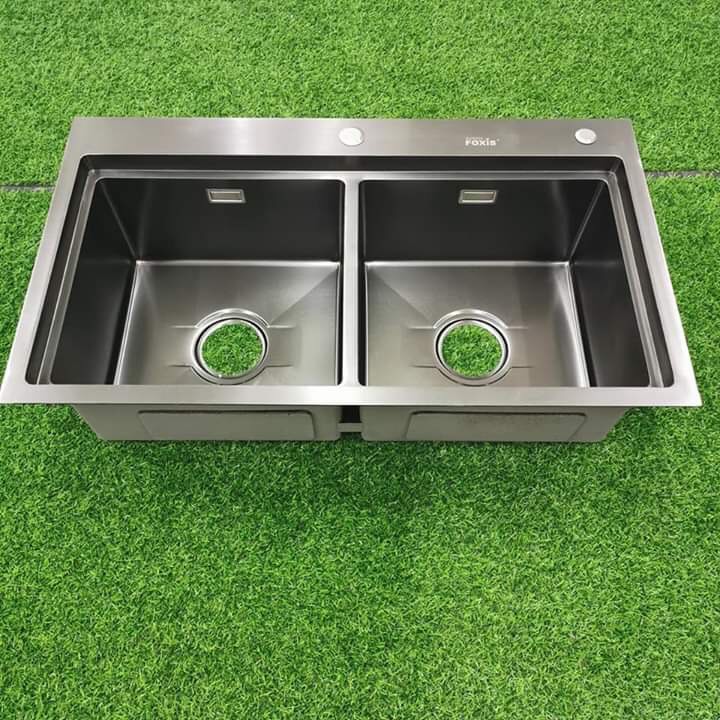 foxis20fx-8247nd-1-1 Chậu rửa bát kháng khuẩn nano Foxis FX-8247ND (82x47) Chính Hãng 2