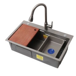 Chậu rửa bát 1 hố Homaya HM-7846GR