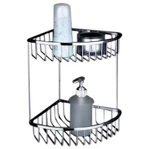Kệ góc 2 tầng Inox Sus 201 bóng 2514 Chính Hãng 1 Kệ góc 2 tầng Inox 2514