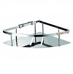 Kệ góc 1 tầng Inox 304 (Sus 304 mờ) No6 Chính Hãng 1 Kệ góc 1 tầng Inox 304
