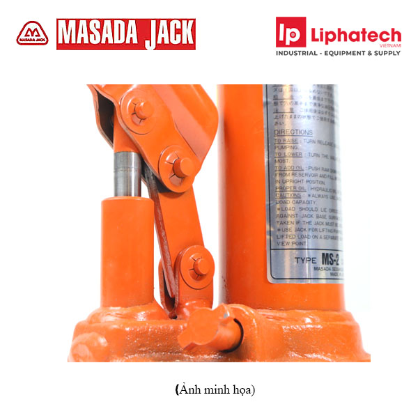 Kích thủy lực 7 tấn Masada Chính Hãng 3 Kích thủy lực 7 tấn Masada Chính Hãng - Ảnh 3