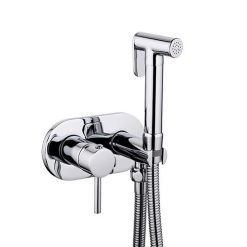 Vòi xịt vệ sinh nóng lạnh âm tường Miken F-7505W