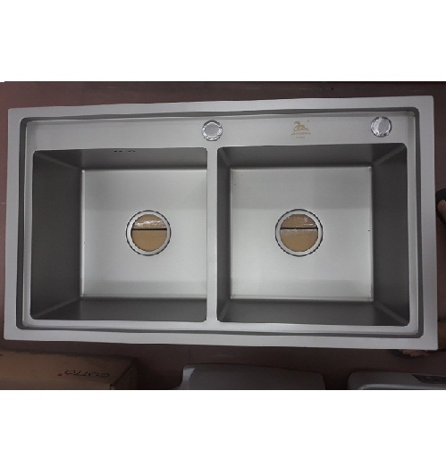 mn-8045n-1 Chậu rửa bát kháng khuẩn nano Moonoah MN-8045N (80x45) Chính Hãng 1