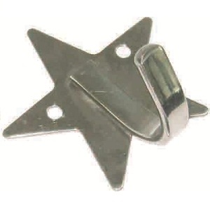 Móc áo Inox đơn hình ngôi sao TL09 Chính Hãng 1 Móc áo Inox đơn hình ngôi sao TL09