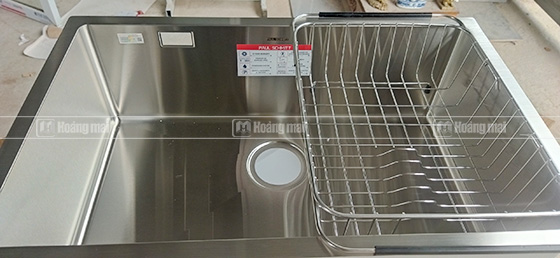 paul-schmitt-pa7045-u-1-2 Chậu rửa bát 1 hố Paul Schmitt PA7045-U (700x450x220mm) Chính Hãng 5