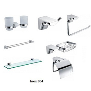 Bộ phụ kiện phòng tắm Anh Hiếu AH1600 Chính Hãng 1 Bộ phụ kiện phòng tắm Anh Hiếu AH1600
