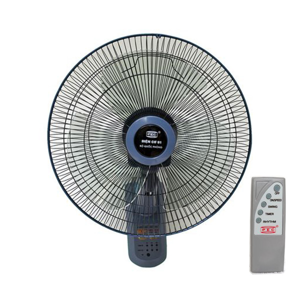 Quạt treo tường Điện cơ 91 QTT-DKA I Điều khiển từ xa Chính Hãng 1 Quạt treo tường Điện cơ 91 QTT-DKA