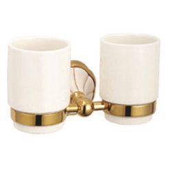 Kệ cốc đánh răng màu vàng Royal Join RA-75A04