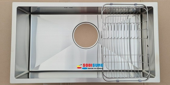 sobisung-sb-8245-1 Chậu rửa bát 1 hố Sobisung SB-8245-1 (820x450x225mm) Chính Hãng 2