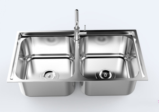 son-ha-s82-x1-3-1 Chậu Sơn Hà 304 Premium S82 X1.3 (82x44cm-Inox xước) Chính Hãng 1