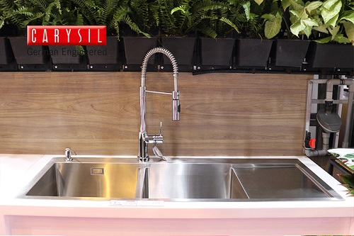 vn-d200_ Chậu rửa inox Carysil VN-D200 (116x50cm) Chính Hãng 1