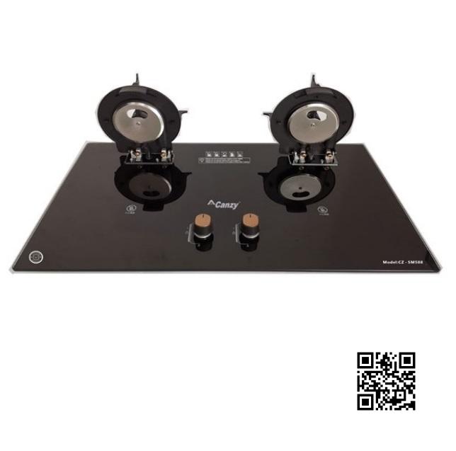Bếp ga âm Canzy CZ SM588 Chính Hãng 1 Bếp ga âm Canzy CZ SM588