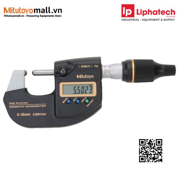 Panme đo ngoài điện tử 0-25mm Mitutoyo 293-100-20 Digimatic Micrometer