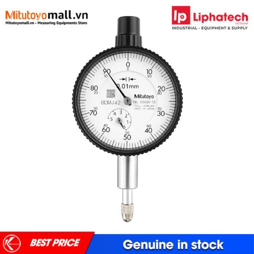 Đồng hồ so cơ khí mặt nhỏ 5mmx0.01mm Mitutoyo 1044A-15 Small Diameter 1