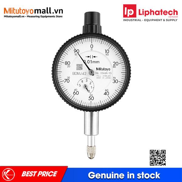 Đồng hồ so cơ khí mặt nhỏ 5mmx0.01mm Mitutoyo 1044A-15 Small Diameter 2