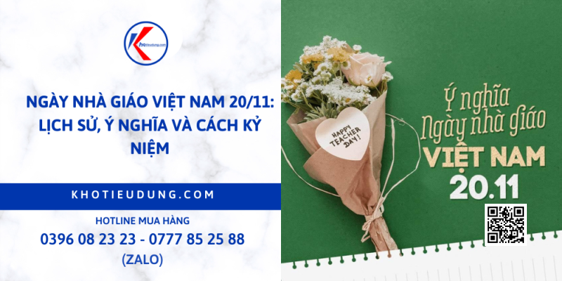 Ngày Nhà giáo Việt Nam 20/11: Lịch sử, ý nghĩa và cách kỷ niệm