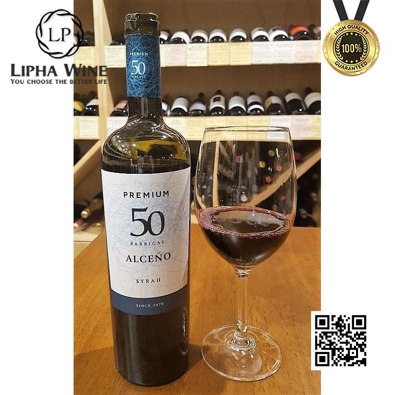 Rượu vang đỏ Tây Ban Nha ALCENO PREMIUM 50 BARRICAS SYRAH 3