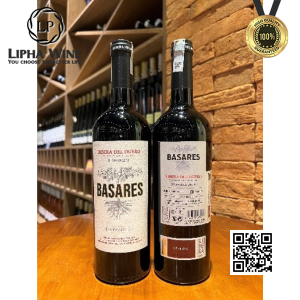 Rượu vang đỏ Tây Ban Nha BASARES RESERVA TEMPRANILLO 2