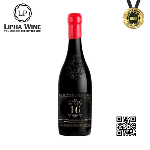 Rượu vang đỏ Ý CUVEE 16 LIMITED EDITION (Tannin tốt, mượt và êm, kéo dài lâu)