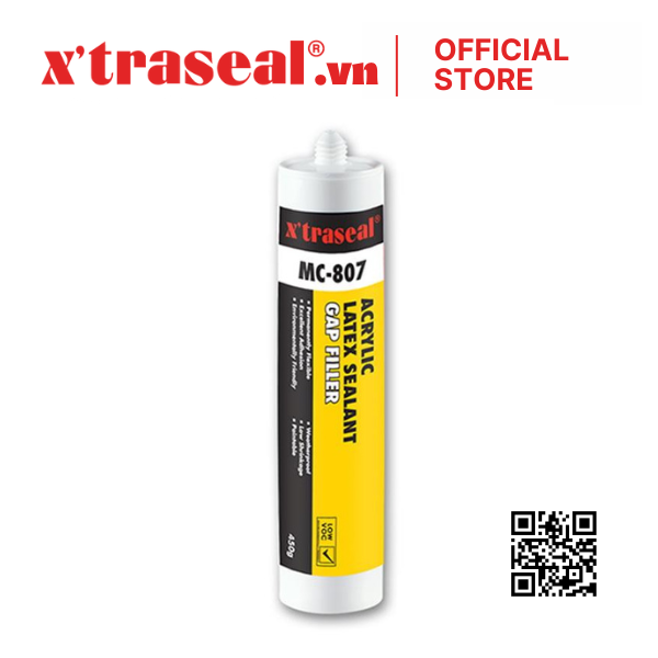 Keo trám khe hở gốc nước Acrylic Xtraseal MC-807 1 Keo trám khe hở gốc nước Acrylic Xtraseal MC-807