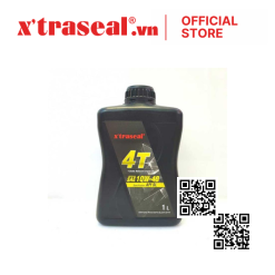 Nhớt xe máy 4T Motocycle Engine Oil Xtraseal SAE10W-40 SL Bình 1 lít