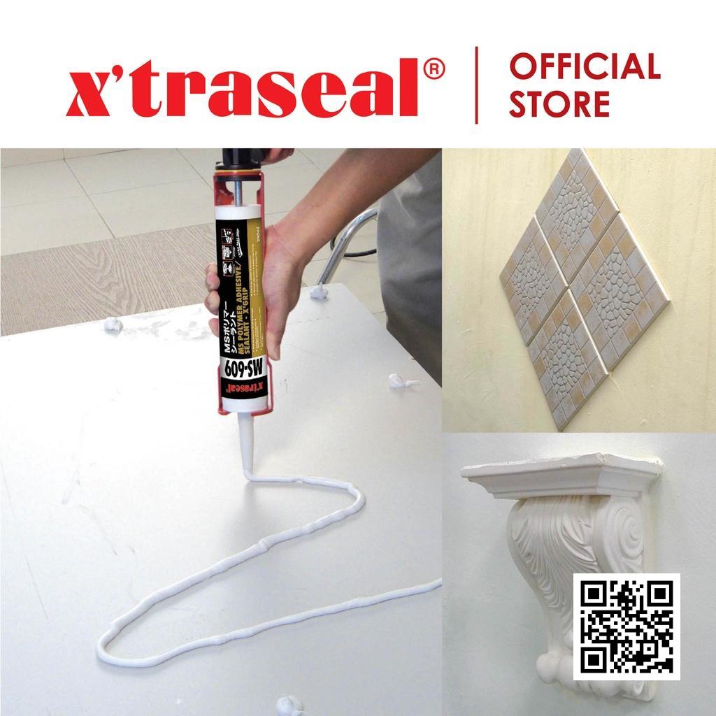 Keo/Chất bịt kín MS Polymer X'traseal MS-609 X'Grip (290ml) Chính Hãng 2 Keo/Chất bịt kín MS Polymer X'traseal MS-609 X'Grip (290ml) Chính Hãng - Ảnh 2