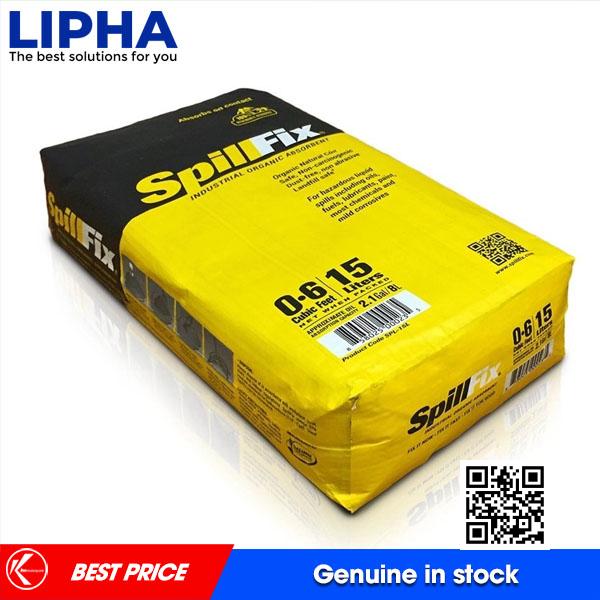 Bột thấm dầu và thấm hóa chất trền nền sàn Spillfix Chính Hãng Bột thấm dầu và thấm hóa chất trền nền sàn Spillfix Chính Hãng