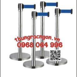 Cột Chắn Inox H1 Dây Xanh Chính Hãng