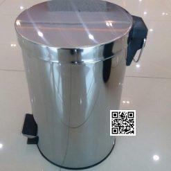 Thùng Rác Inox Đạp Chân 5 Lít Chính Hãng