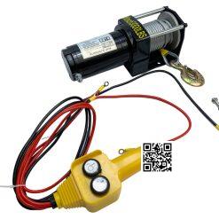 Máy Tời Điện Ắc Quy Fujifa 3000 Lbs 12V/24V-1361Kg Chính Hãng
