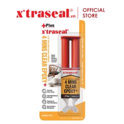 Keo Ab Dán Đa Năng Xtraseal 4 Minutes Clear Epoxy+ Plus Chính Hãng