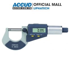 Panme Điện Tử Đo Ngoài 50-75Mm*0.001/±3Μm Accud 312-003-03 Digital Outside Micrometer Chính Hãng