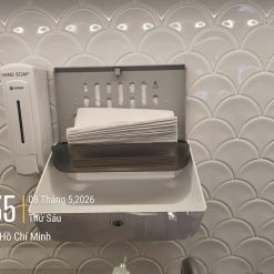 Phụ kiện nút khóa hộp đựng xà phòng Miken