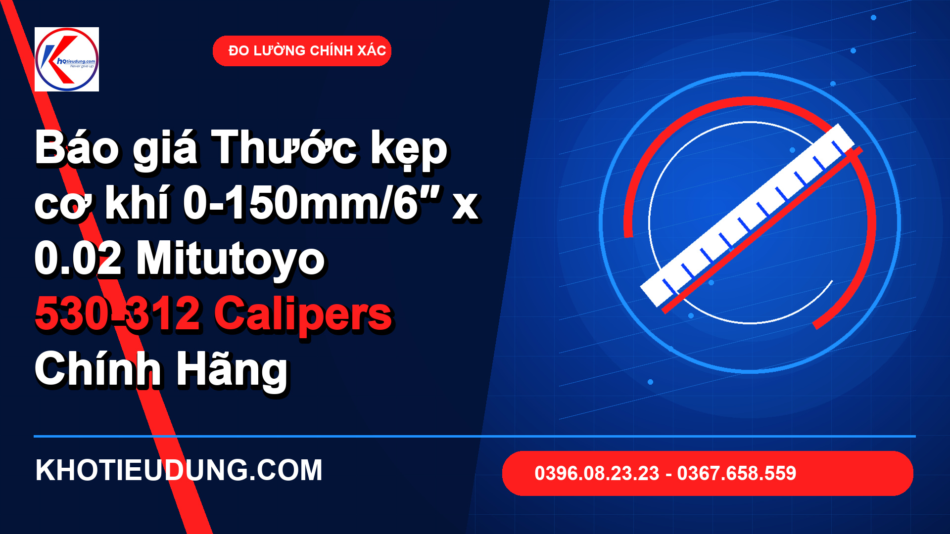 Báo giá Thước kẹp cơ khí 0-150mm/6" x 0.02 Mitutoyo 530-312 Calipers Chính Hãng 25 Báo giá Thước kẹp cơ khí 0-150mm/6″ x 0.02 Mitutoyo 530-312 Calipers Chính Hãng